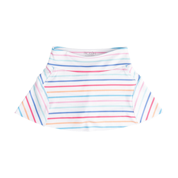 Tennis Twirl Skort- Kissed Stripe