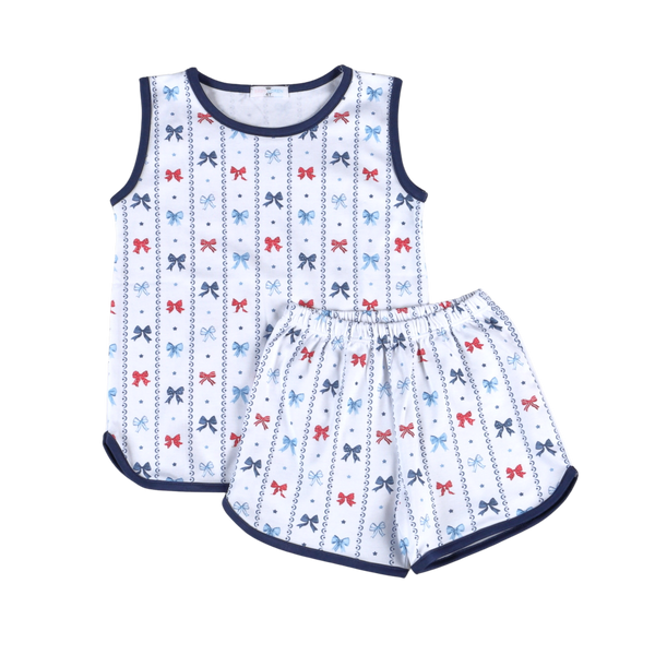 Celebrate Bow Short Set