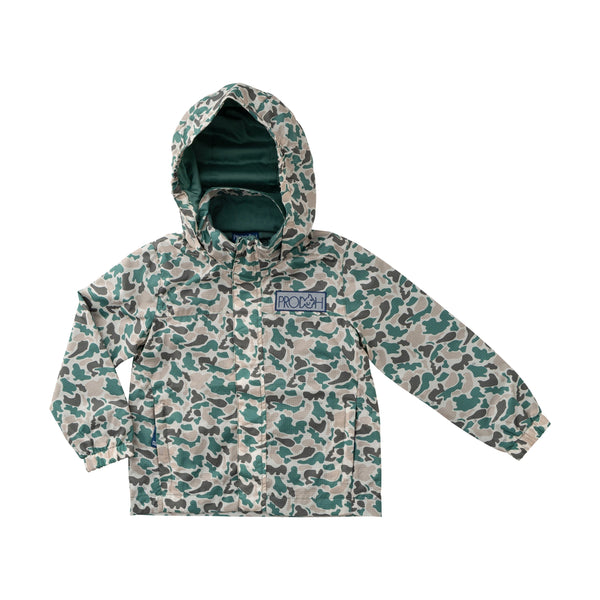 Reflective Rain Jacket- Neutral Break Point Camo