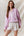 Ditsy Flower Printed Sporty Shorts- Pink