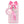 Bow Lip Gloss & Lip Balm Key Chain Set