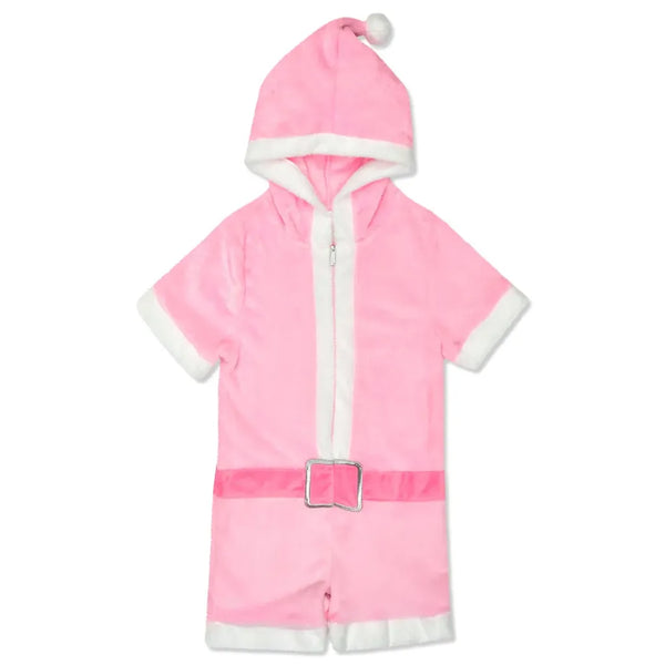 Merry Santa Plush Romper