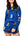 Royal Blue Multi Cowboy Boot Sweatshirt- (Women's)