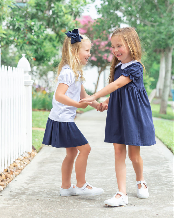 Charlotte Dress- Navy