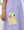 Crayon Pocket Dress-  Lavender Stripe
