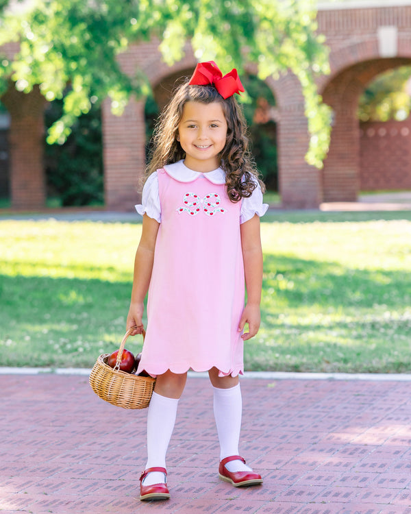 Cute To The Core Scallop Jumper Set
