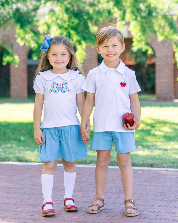 Cute To The Core Polo Short Set