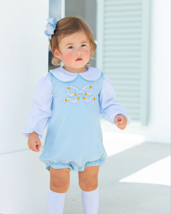 Pumpkin Bow Bubble Set