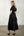 Tiered Texture Maxi Dress- Black