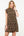 Flutter Sleeve Print Midi Dress