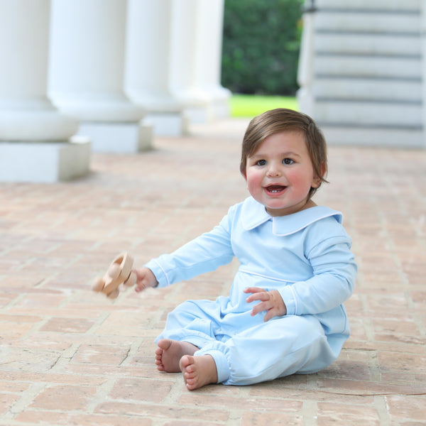 Joseph Romper- Light Blue