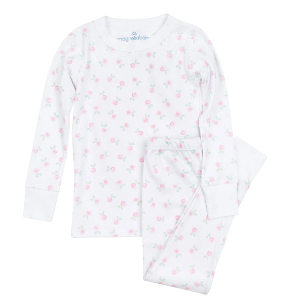 Juliette's Classics Long Pajamas- Pink