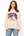 Licensed LSU Beige Stripe Vintage Team Sweater- (Women's)