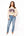 Licensed LSU Beige Stripe Vintage Team Sweater- (Women's)