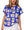 Royal Blue Mahjong Tile Tee- (Women's)