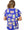 Royal Blue Mahjong Tile Tee- (Women's)