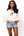 Licensed Alabama V Neck Striped Cuff Sweater-(Women's)