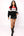 Licensed UGA Quarter Zip Colorblock Sweatshirt- (Women's)