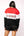 Licensed UGA Quarter Zip Colorblock Sweatshirt- (Women's)