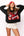 Licensed UGA Metallic Word W/ Icons Sweatshirt- (Women's)