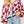Licensed Ole Miss Knit In Mascot Rhinestone Cardigan-(Women's)