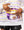 Licensed LSU Sequin Striped Fanny Pack Sweatshirt- (Women's)