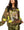 Olive Green Multi Turkey & Leaves Sweatshirt- (Women's)