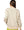 Beige & Green Flower Print Feather Turkey Sweater- (Women's)