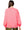 Neon Pink Flower Sequin Pumpkin Sweatshirt- (Women's)