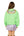 Queen Mardi Gras Beads Sweatshirt- Bright Green