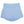 Mini Pleated Skort- Solid Light Blue