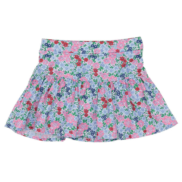 London Floral Gathered Skort
