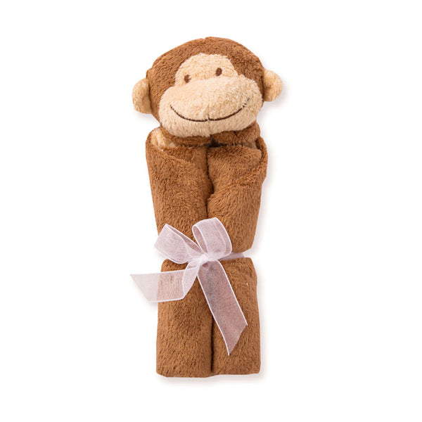Lovie Blankie- Brown Monkey