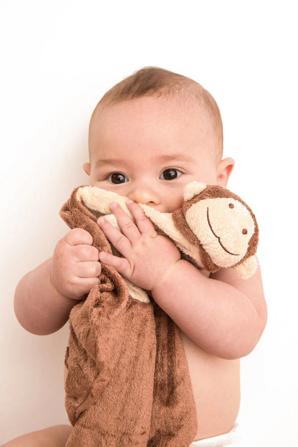 Lovie Blankie- Brown Monkey