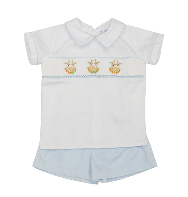 Bunny Smocked Short Set