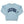 Lulu Mac Sweatshirt- Light Blue/Navy Polka Dot