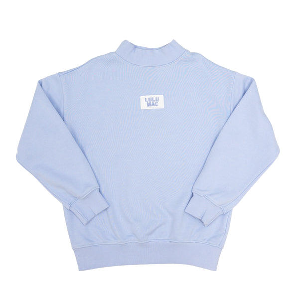 Terry Cloth Top- Light Blue
