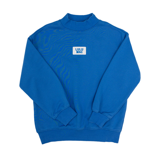 Terry Cloth Top- Bright Blue