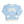 Lulu Mac Sweatshirt- Light Blue/White