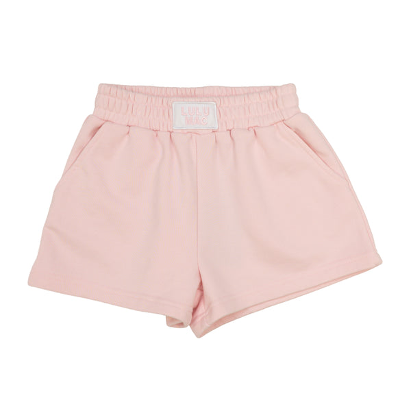 Terry Cloth Short- Light Pink
