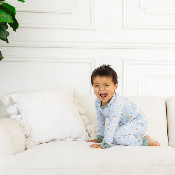 Duck and Hound Long Pajamas