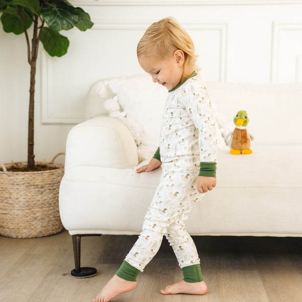 Mallard's Pond Long Pajamas
