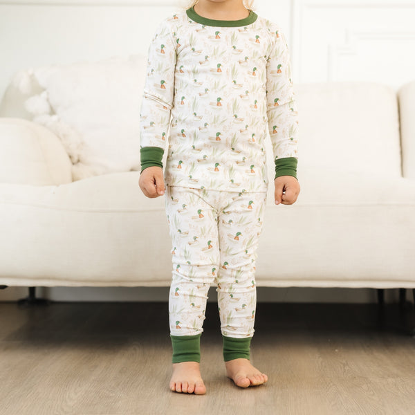 Mallard's Pond Long Pajamas