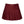 Mini Pleated Skort- Maroon Shimmer