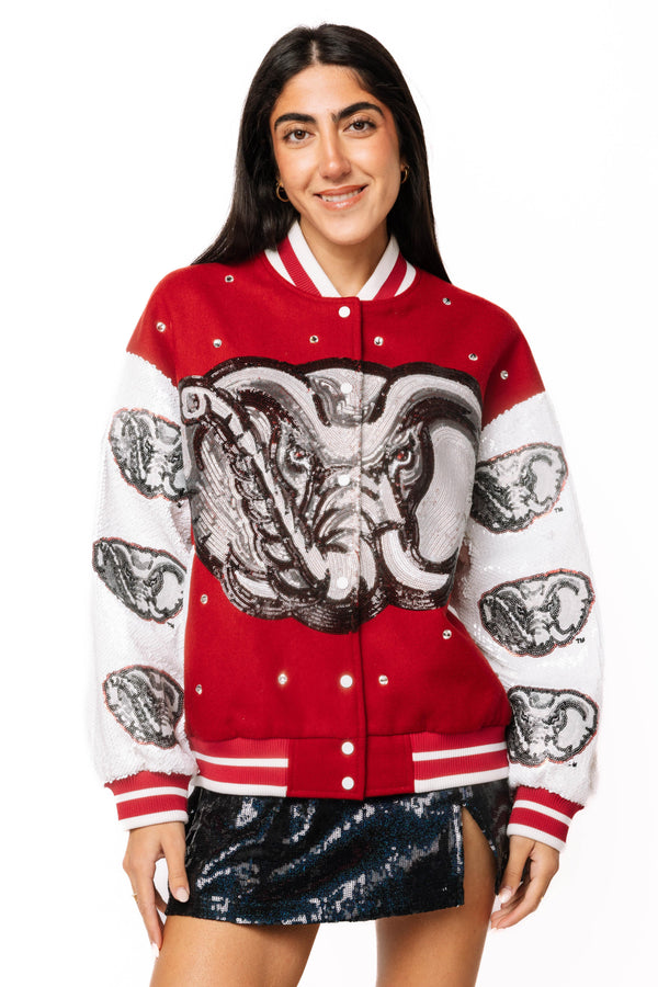 Licensed Bama Bomber Jacket- (Women's)