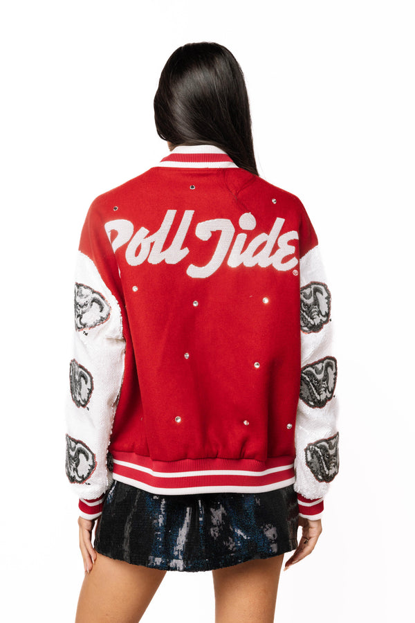 Licensed Bama Bomber Jacket- (Women's)