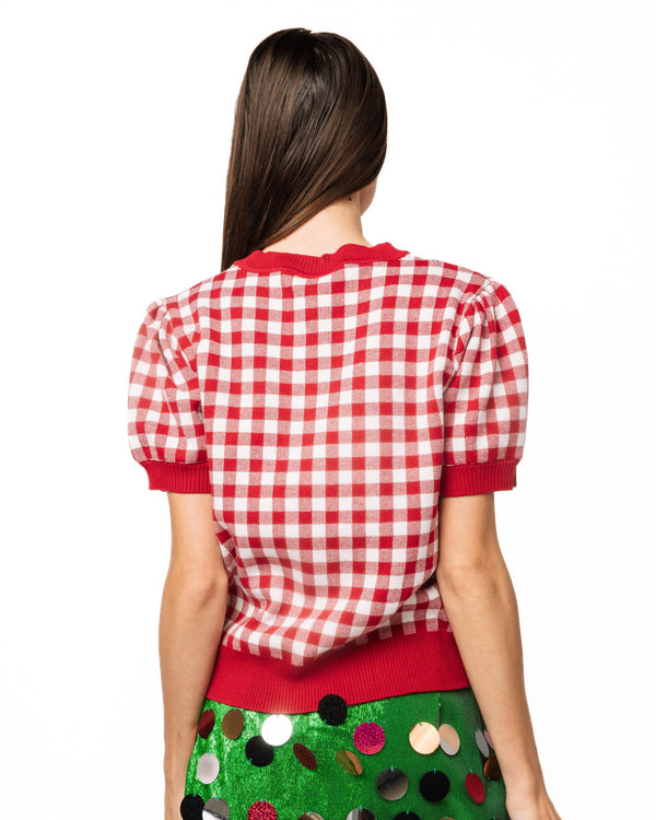 Licensed Bama Gingham Field, Players & Helmet Sweater