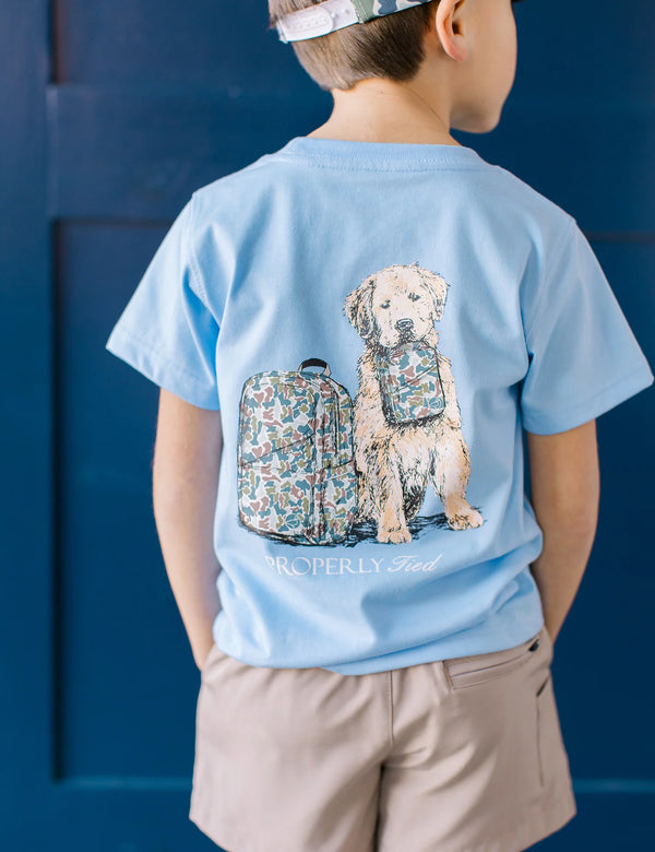 Study Buddy SS- Light Blue