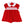 Millie Smocked Dress- Red