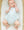 Mini Mallard Embroidered Bubble- Light Blue